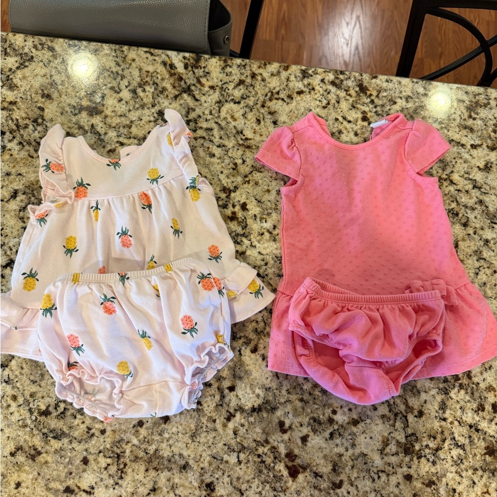 Baby Girls Janie and Jack Dress Bundle
